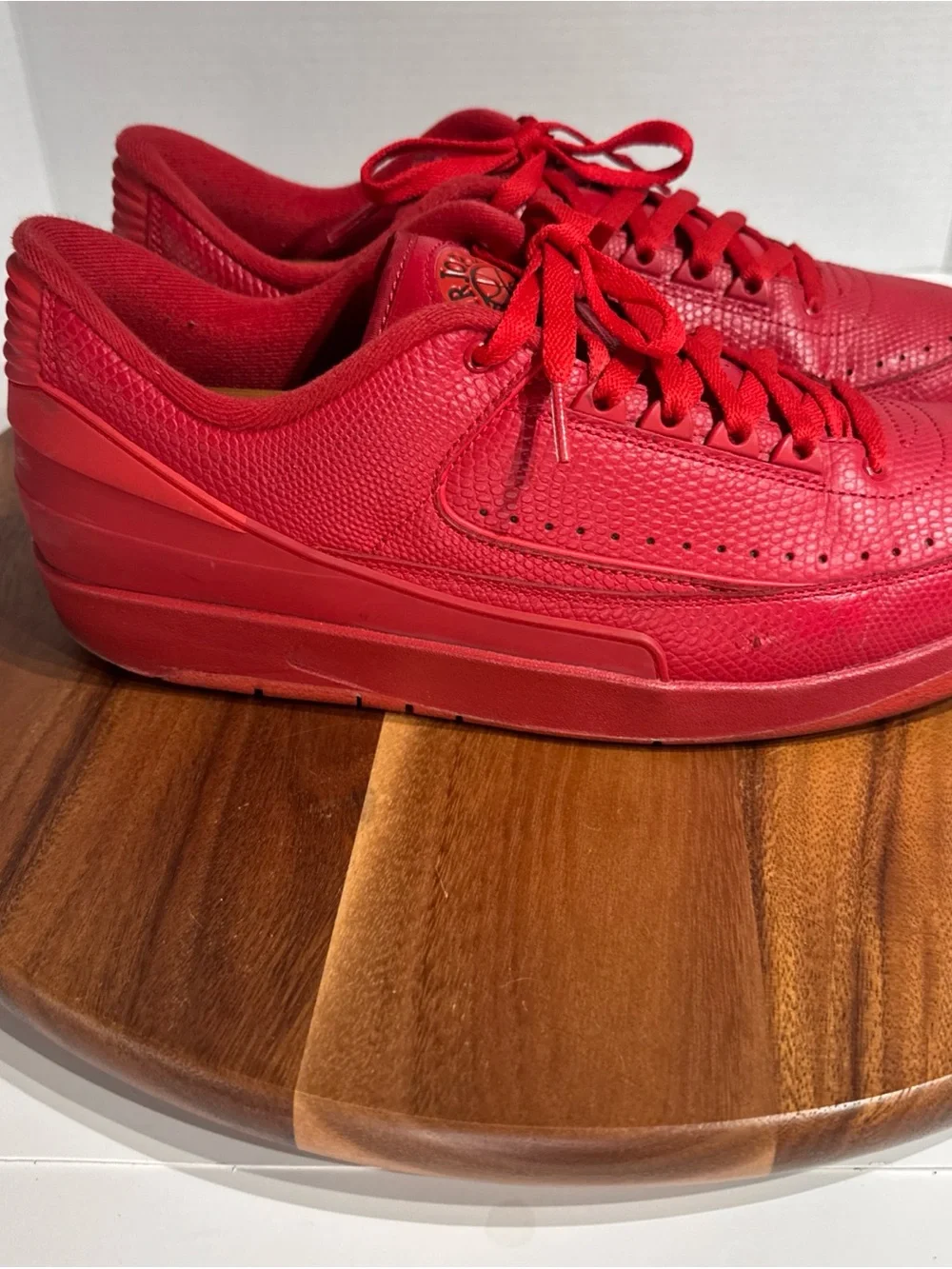 Nike Air Jordan 2 Retro Low Gym University 2016 Triple Red Men’s Size 11.5
